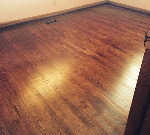Rich hardwood flooring 
