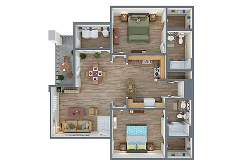 Floor plan Symmetry