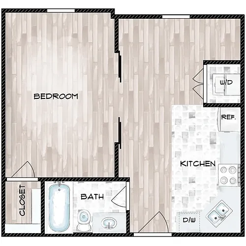 Floor plan RAIL-SA