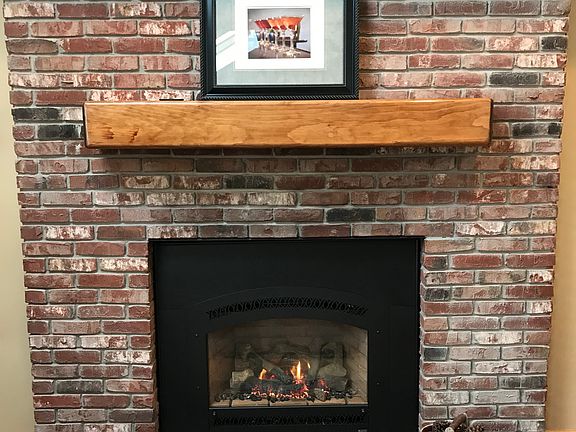 Fireplace in Family Room