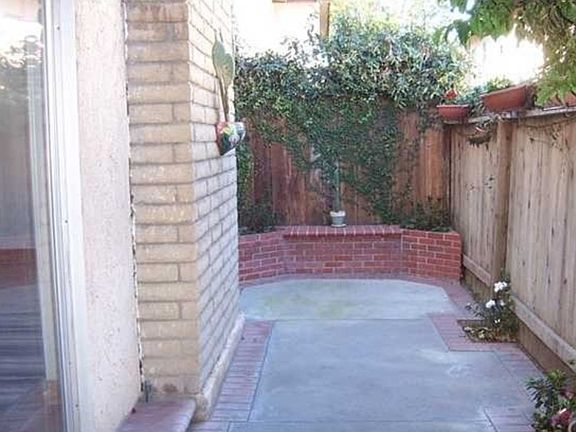 Large open patio 