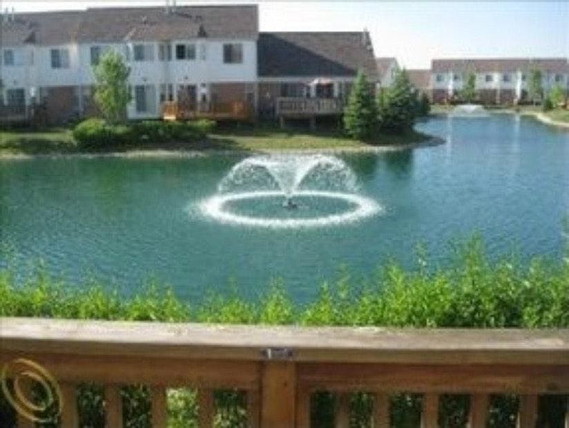 Deck facing Pond