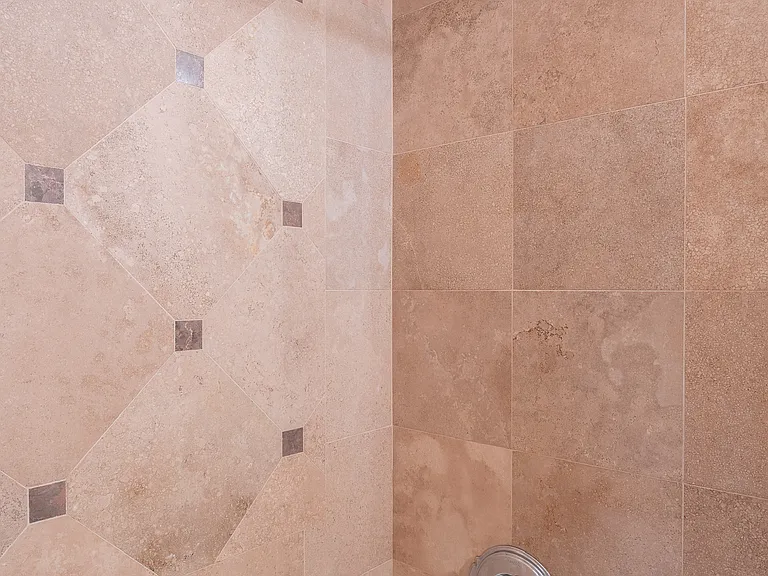 Shower and bathtub
