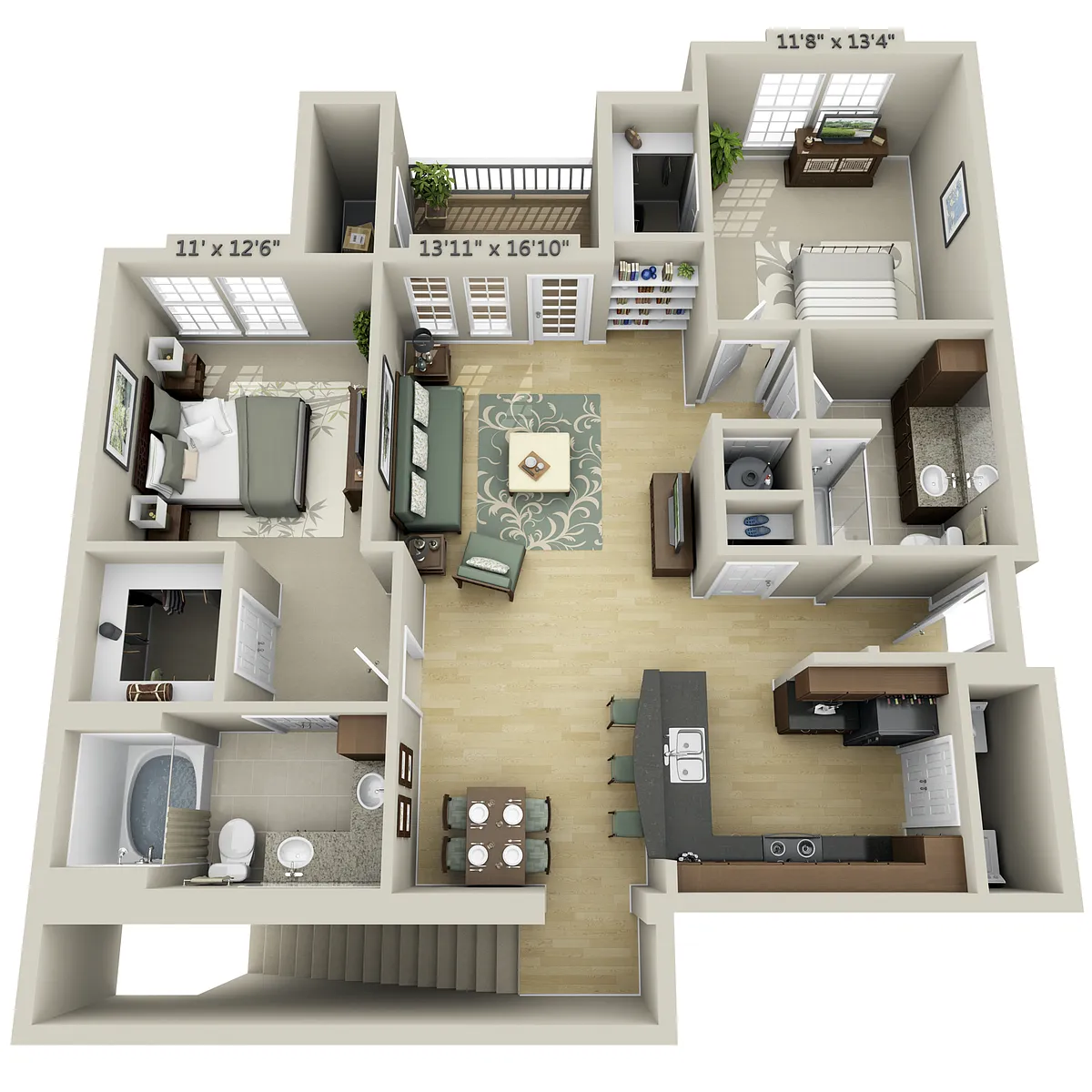 Floor plan Breckenridge