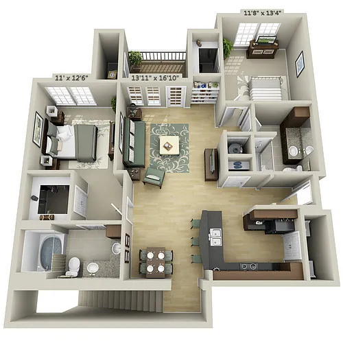 Floor plan Breckenridge