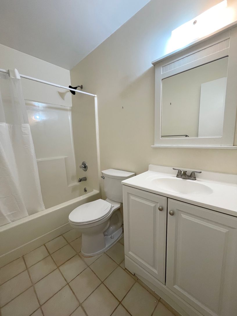 Full guest bathroom with some recent updates.