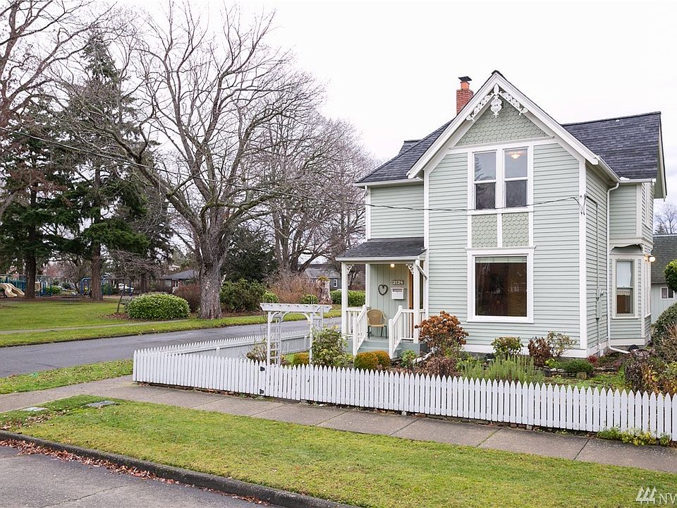Charming Victorian on sunny corner lot across from Elizabeth Park.