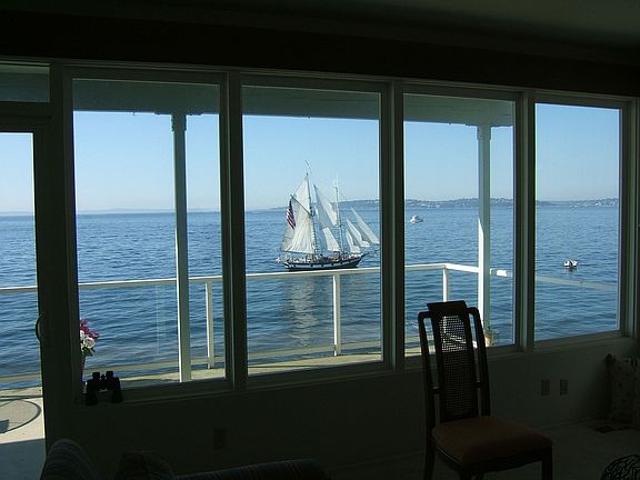 Looking Out From Living Room