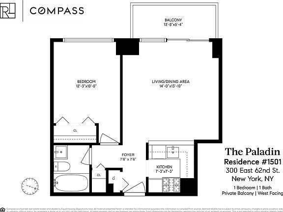 2nd image of 300 E 62nd St APT 1501