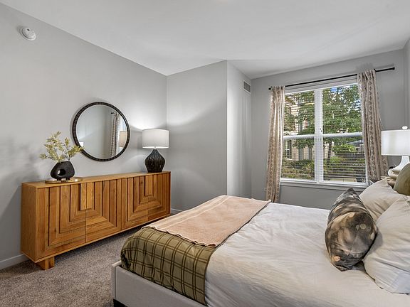 Primary Bedroom at Avant at the Arboretum Apartments in Lisle, IL 60532