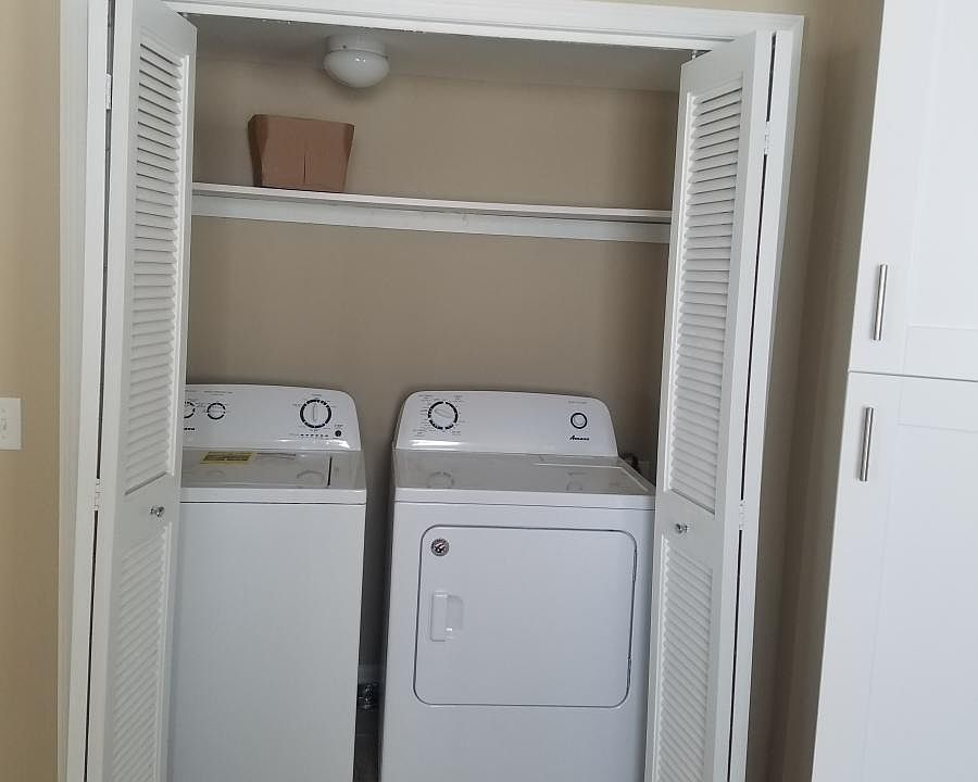 Washer Drier on 1st floor