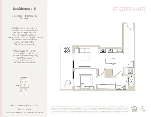 Floor plan 1-E