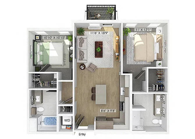 Floor plan B03