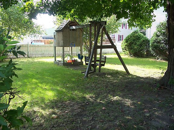 Fenced in yard