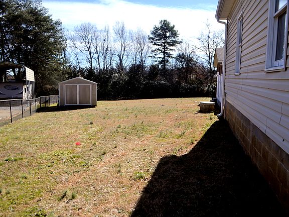 Side Yard with Storage