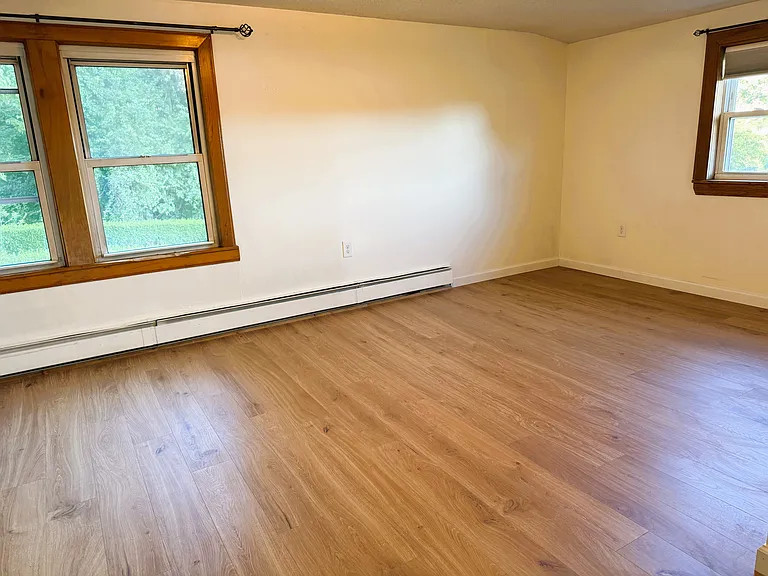 Very large bedroom 2 with hardwood floors