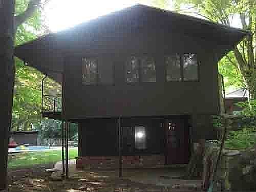 Arbor St view side of house