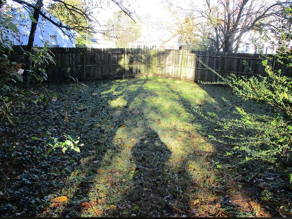 large yard with privacy fence
but not fully enclosed