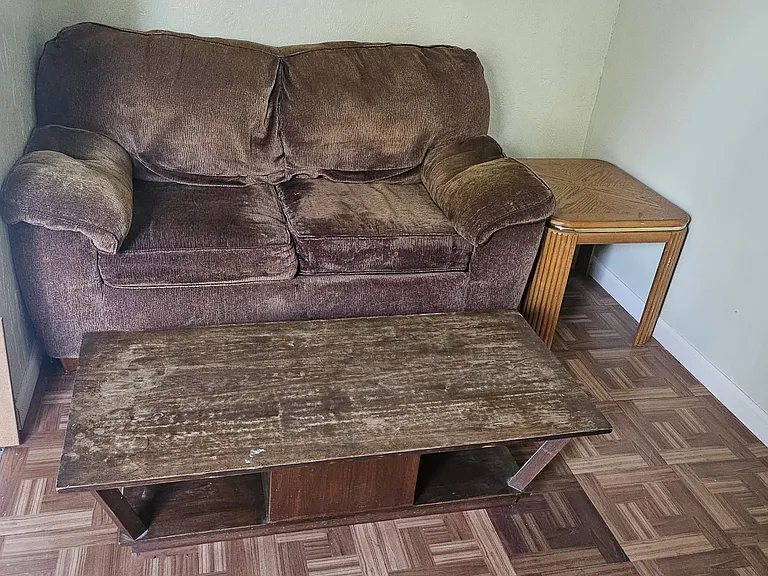 Furniture can be removed if you have your own