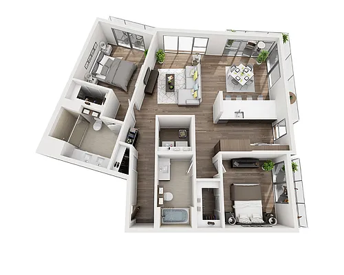 Floor plan B2D