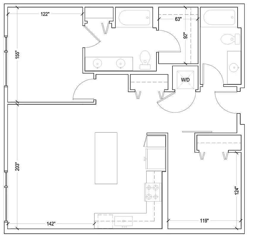 Floor plan B1