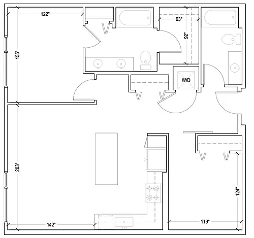 Floor plan B1