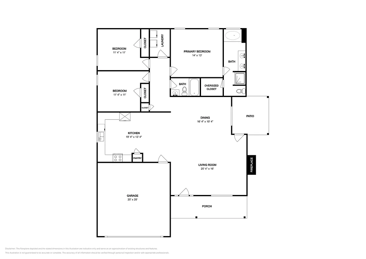 Floor plan Plan 4
