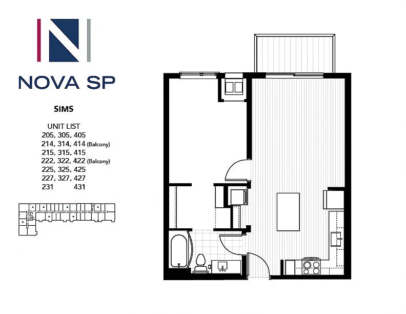 Floor plan Sims