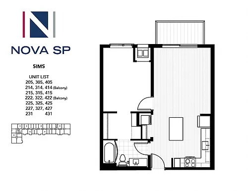 Floor plan Sims
