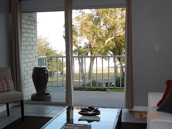 Water view from living area