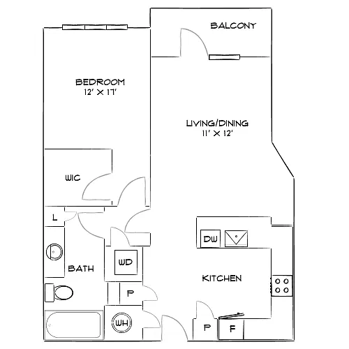 Floor plan Design 1AA