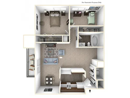 Floor plan Petoskey