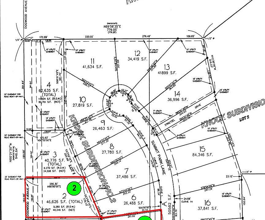 2nd image of 2 Summit Development Wittmanns Subdivision