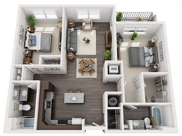 Floor plan B2