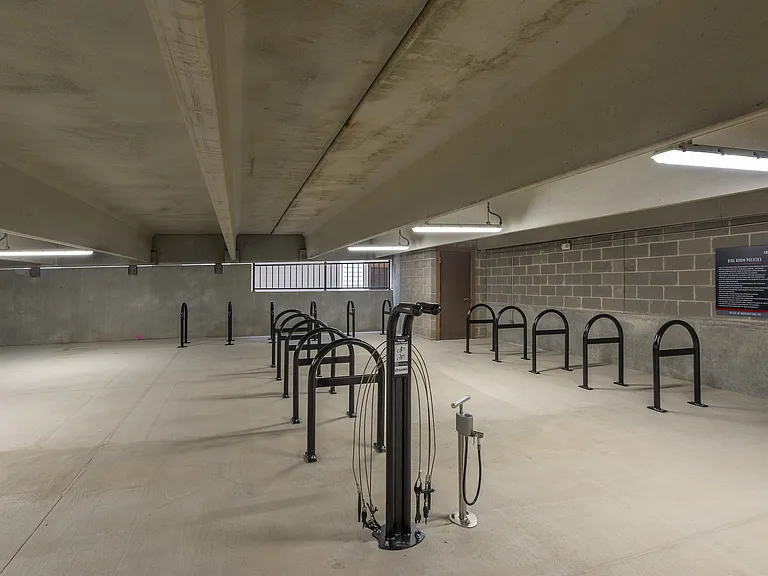 Bike Storage and Repair Station