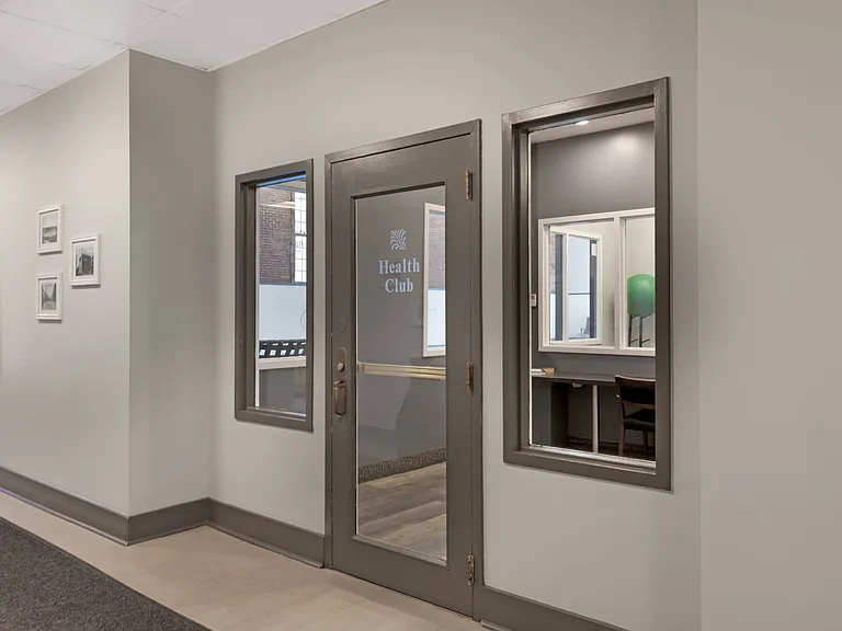 Health Club Entrance