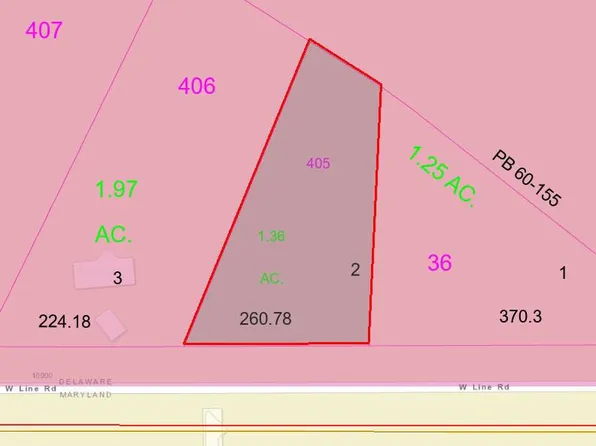 LOT 2 W Line Rd, Selbyville, DE 19975