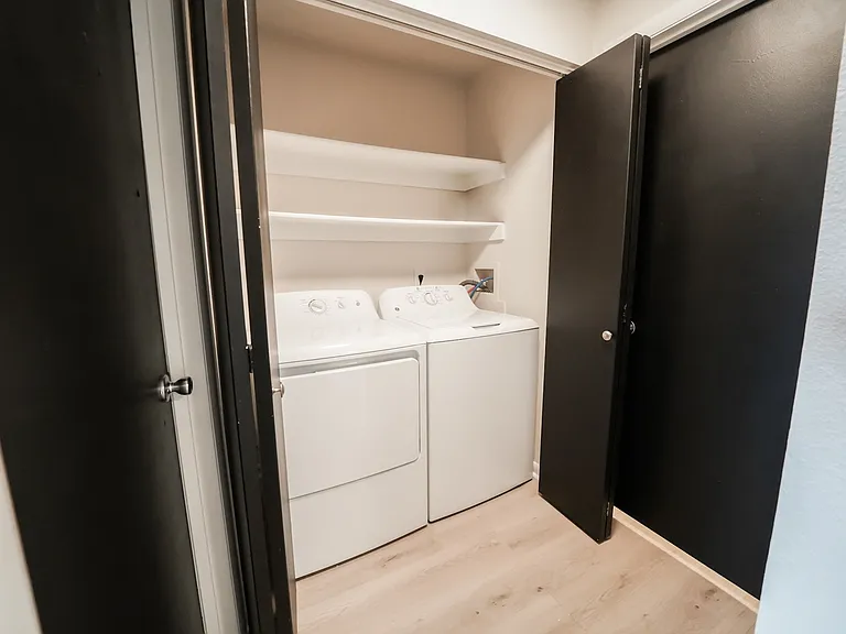 Full View of Laundry Area
