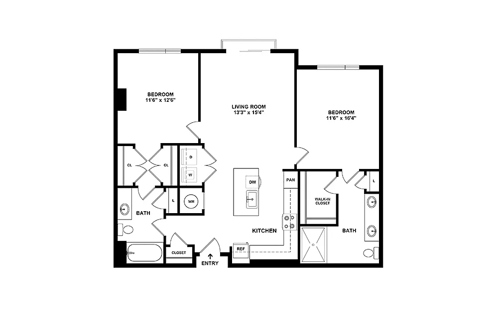 Floor plan B1