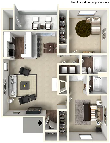 Floor plan B2