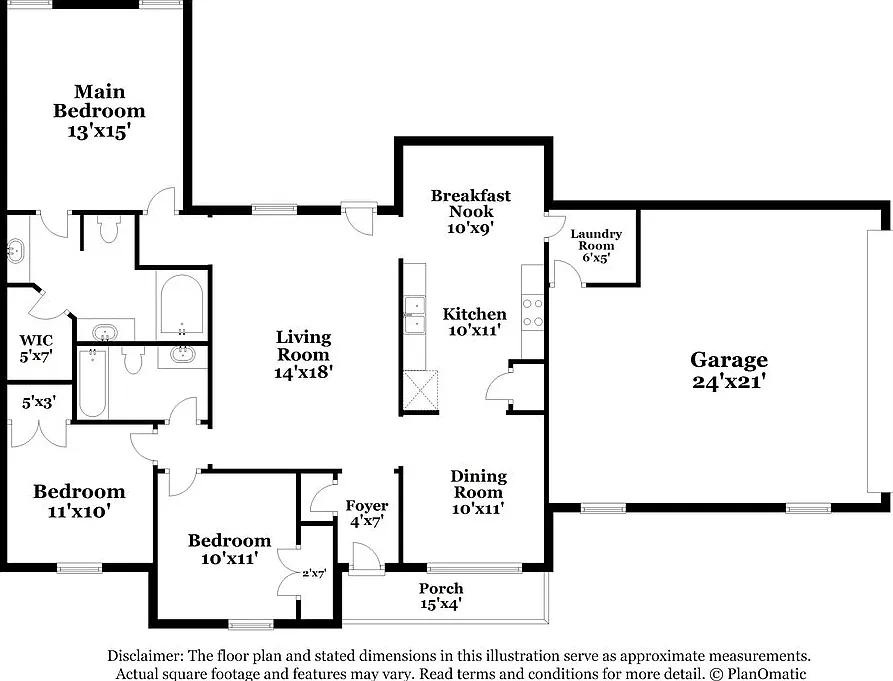 3 bed, 2.0 bath, 1367 sqft, $1,960 — Photo 2