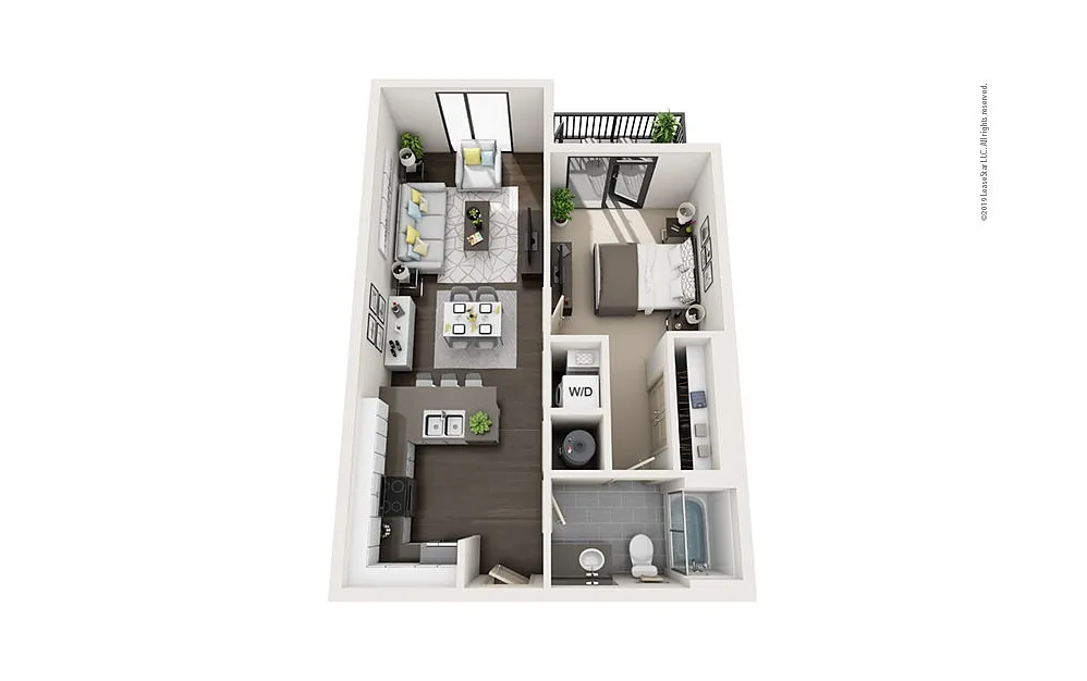 Floor plan Highrise A6