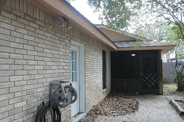 Front Porch and Side garage entry door