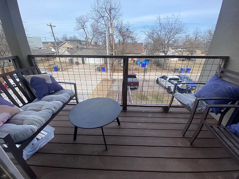 North Side Balcony