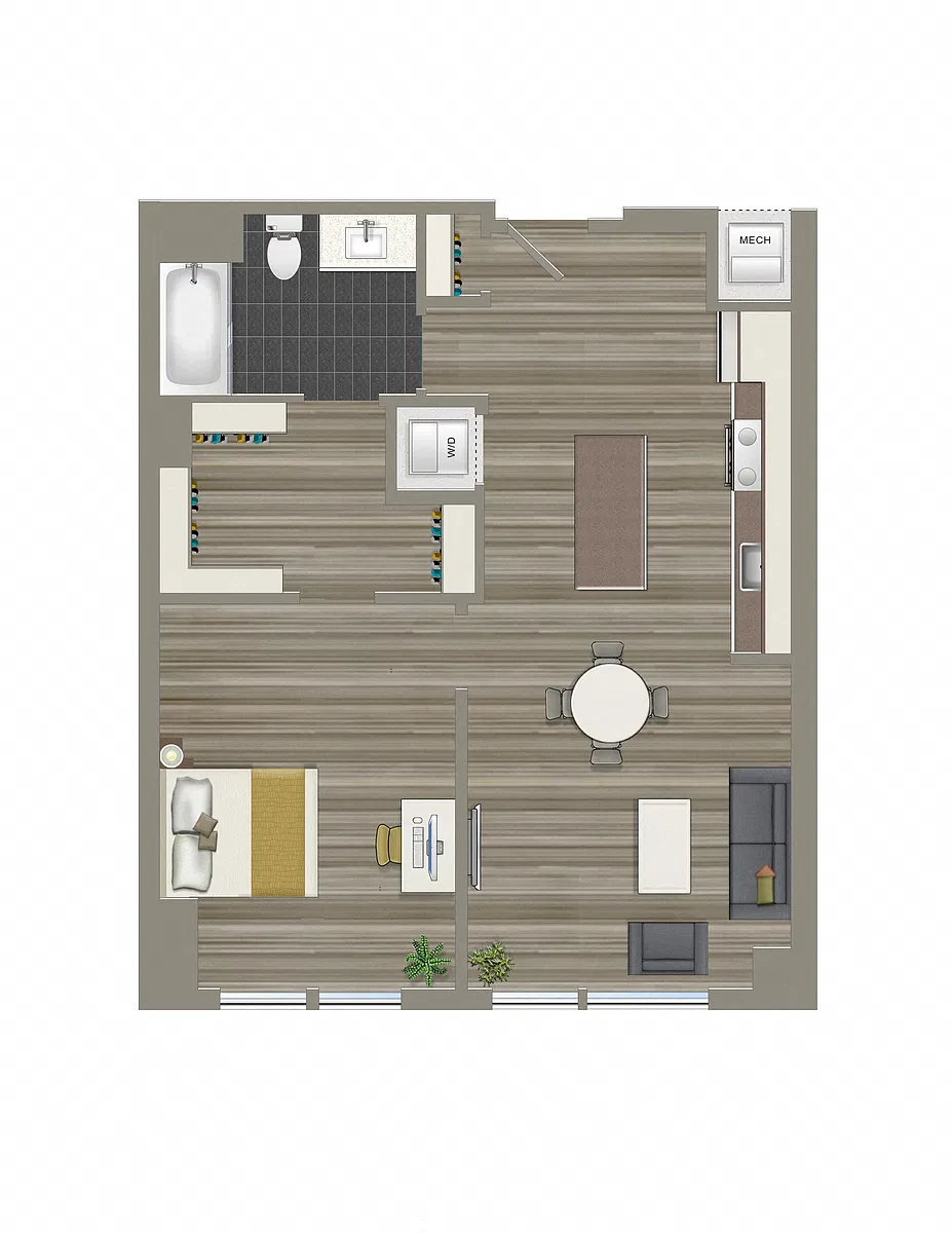 Floor plan 1-F