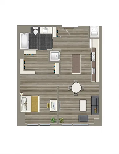 Floor plan 1-F