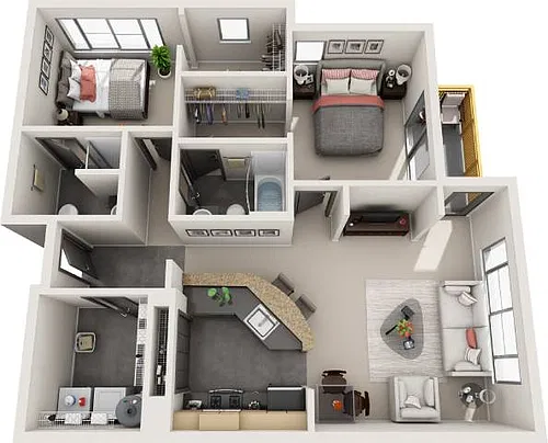 Floor plan Gibraltar