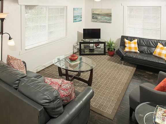 Well lit Living Room.