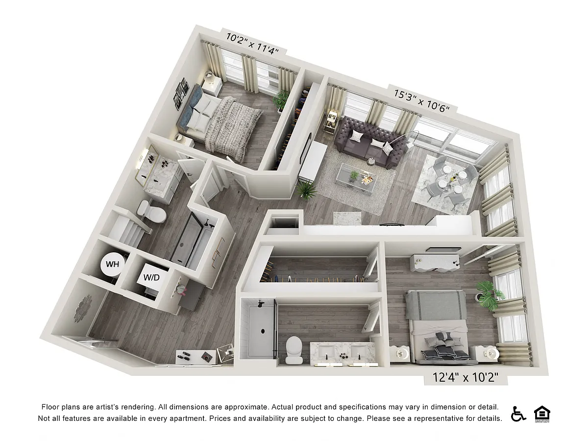 Floor plan B6