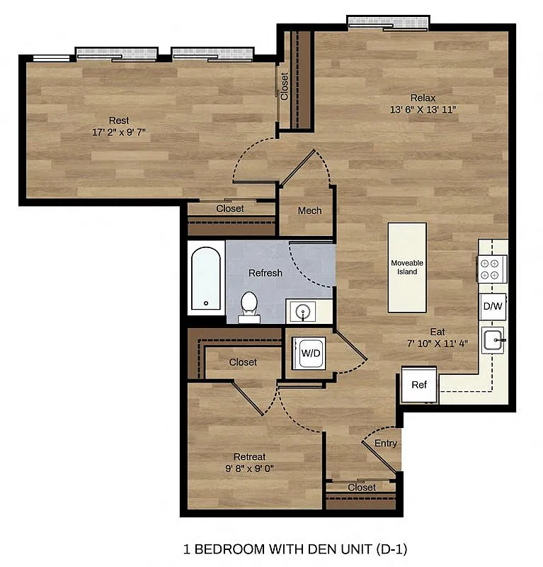 Floor plan D-1